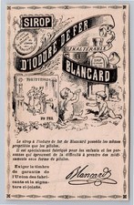 1880 Blancard, Iron Iodide Syrup Advertising Old Apothecary Medicine Ad