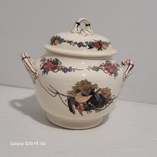 Pot A Sucre Sarreguemines Obernei Loux Ancien