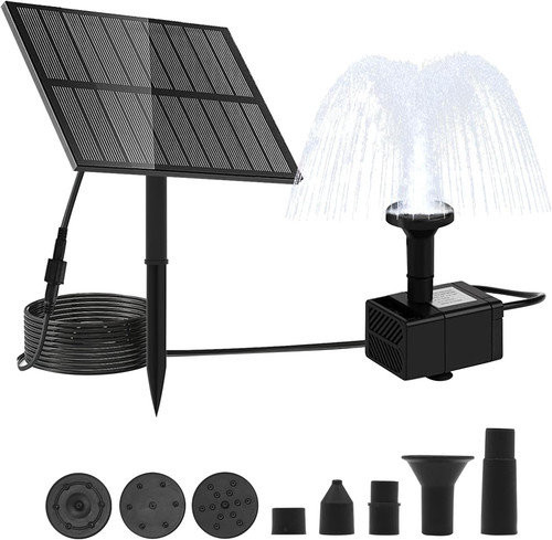 Fontaine solaire pompe - fontaine, solaire,