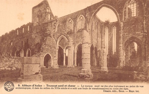 Belgique thuin abbaye aulne - belgique,