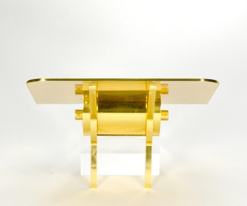 Gilt brass wall - brass, bracket
