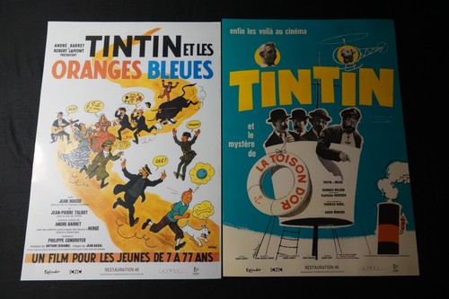 Tintin les oranges bleues - tintin,