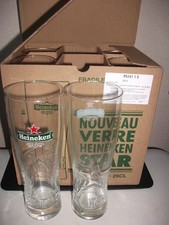 lot 6 verres à bière 25 cl