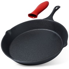 Poêle Fonte 30cm Gril CAST