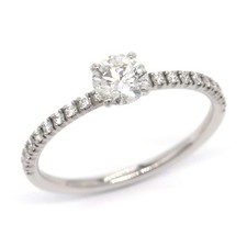 Cartier Etincer De Ring Diamond 0.40ct Pt950 Platinum 950 #50 US Size #5.25 1.8g