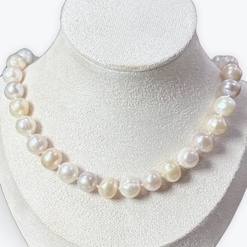 Collier perles culture - perles, avec