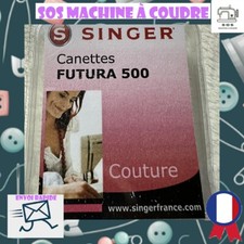 Canettes SINGER Futura 500 – Blister de 4 – Officielles –