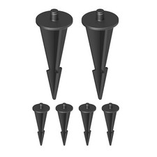 6x piquets de jardin pour