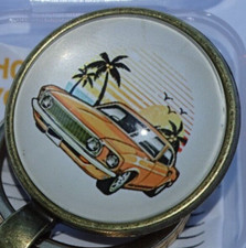 *** Porte-clés aimanté, Porte-lunettes sur vêtement *** Voiture Vintage USA #1