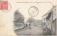 89 ST SAINT MAURICE THIZOUAILLE - La rue St Jean et le Chêne de la Liberté 98459