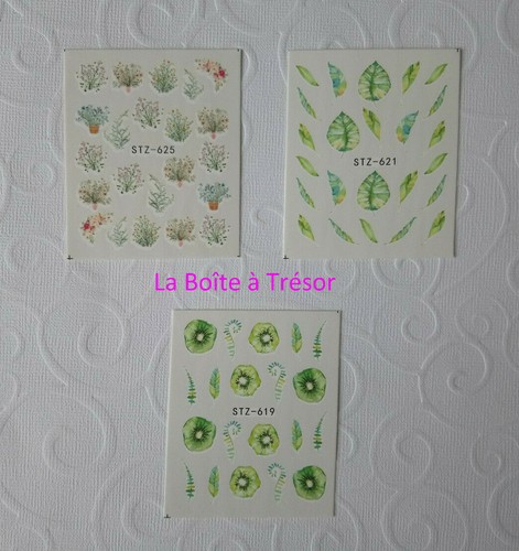 Nail art stickers pour - 3,