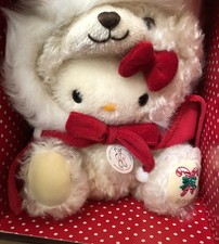 New 2006 Vintage Sanrio Hello Kitty Plush Teddy Bear Costume Holiday Christmas