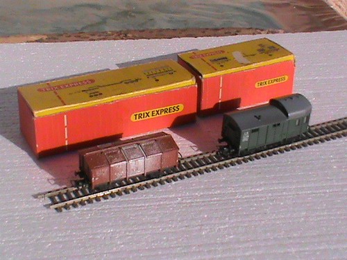 Lot wagons trix express - wagons,