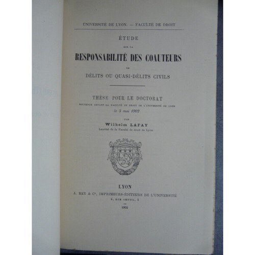 Droit lafay etude sur - droit,