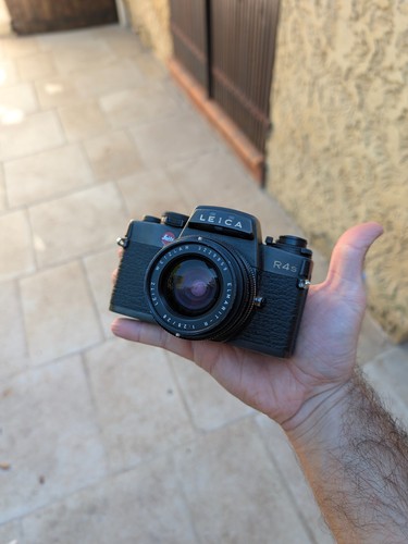 Leica r4s black objectif - leica,