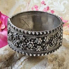 Bracelet Ancien Argent Égypte