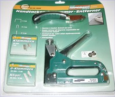 AGRAFEUSE CLOUEUSE AVEC ARRACHE AGRAFE GARANTIE DIX ANS NEUF DE MARQUE ALLEMANDE