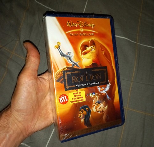 Cassette vhs disney roi - disney,