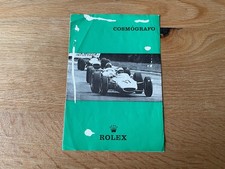 Dépliant ROLEX COSMOGRAPH DAYTONA 6239 - Vintage 1969 - Montres