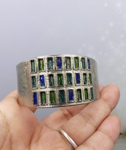 Bracelet ancien laiton - bracelet,