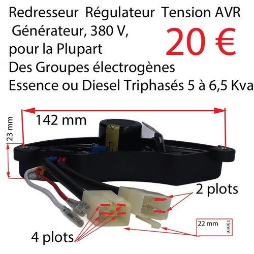 Régulateur tension avr - régulateur,