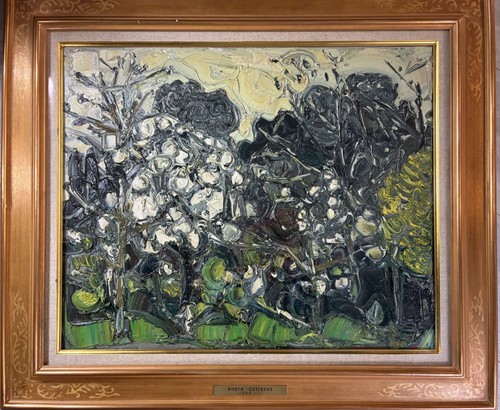 Huile sur toile - huile,