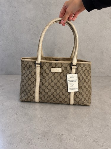 Gucci sac main toile - sac,