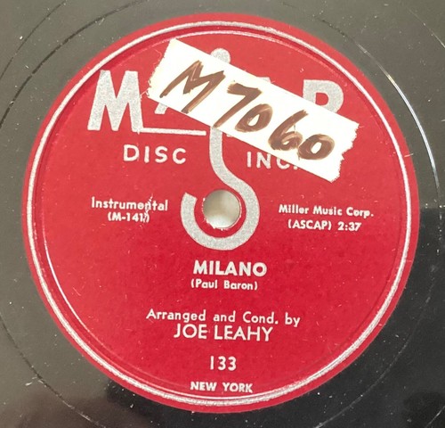 Joe leahy rpm majar - leahy, –