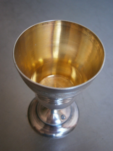 Coquetier argent massif - argent,