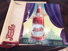 Pepsi Cola 1938 38th Anniversary Booklet & Original Envelope
