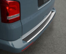 Pour Volkswagen T5 Transporter: Protecteur De Pare-Chocs Arrière En Chrome Noir