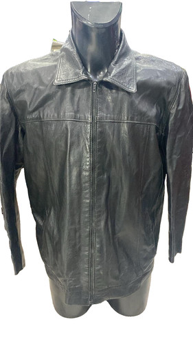 Veste courte cuir - en,