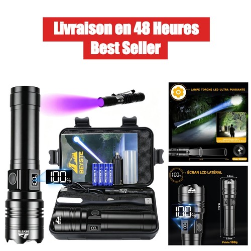 Lampe torche led ultra - torche,