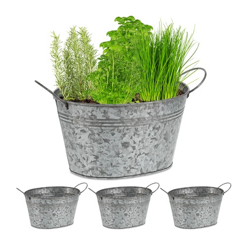 Pots zinc seaux - pots,