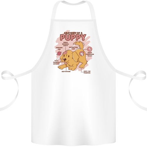 Anatomie chiot tablier - d'un,
