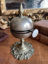 Antique Hotel Doorbell Leaf Counter Bell Table Bell