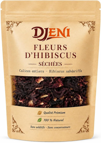 Fleurs hibiscus séchées - fleurs,