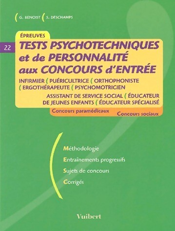 Tests psychotechniques de - tests,