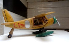 TINTIN PLANE WOODEN FIGURE 30 X 34 X 13 CM