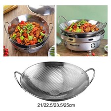 Wok chinois à fond rond