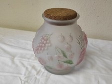 Grand Pot en verre opaque pour