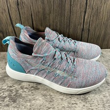 Alegria Women's Sneaker Aqua Blue Traq Synq Knit Multi Shoe Size 8 EU 38