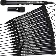 12 feutres noirs pour tableau blanc - Marqueurs pour tableau blanc