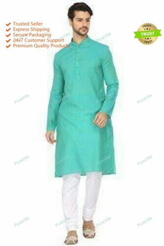Robe indienne coton kurta - robe,