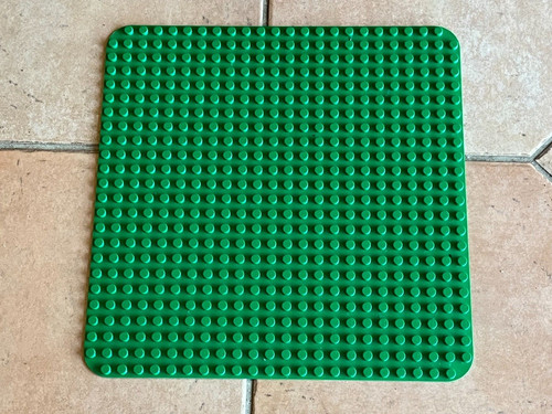 Plaque base lego duplo x - base, 24