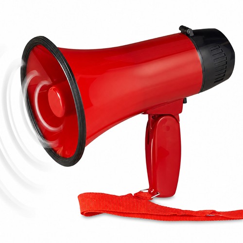Mégaphone amusant porte voix - mégaphone, porte-voix
