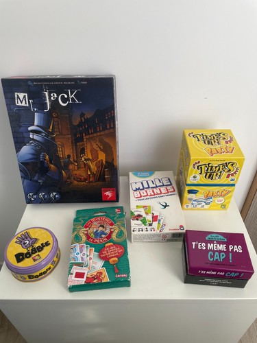 Lot jeux société variés - jeux,