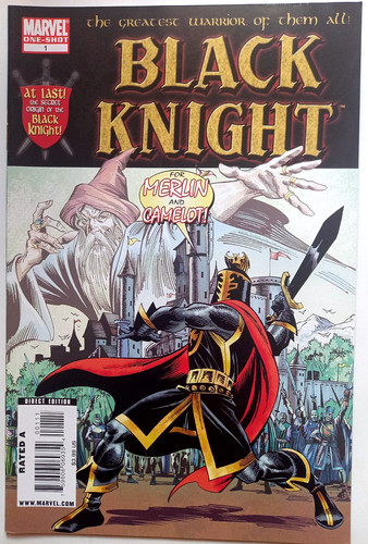 Black knight for merlin and - black,