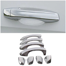 Chrome Door Handle Lid Cover Trim For 2014-2019 VW Golf 7/7.5 MK7/7.5 Hatchback