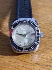  PLONGEUSE VINTAGE  MORTIMA SUPERDATOMATIC LADY FONCTIONNE